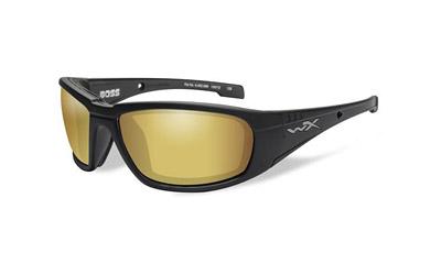 Wiley X Boss Amber/mblk Frame Plrzd