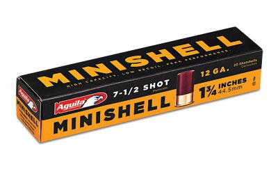 Aguila Minishell 12ga #7.5 20/500