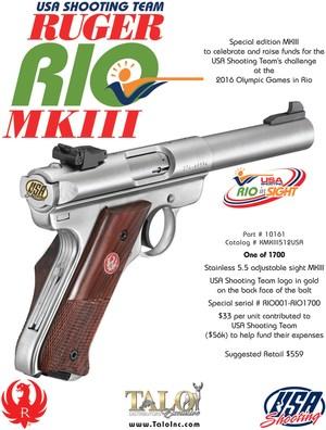 Ruger Mark III Target 22 Long