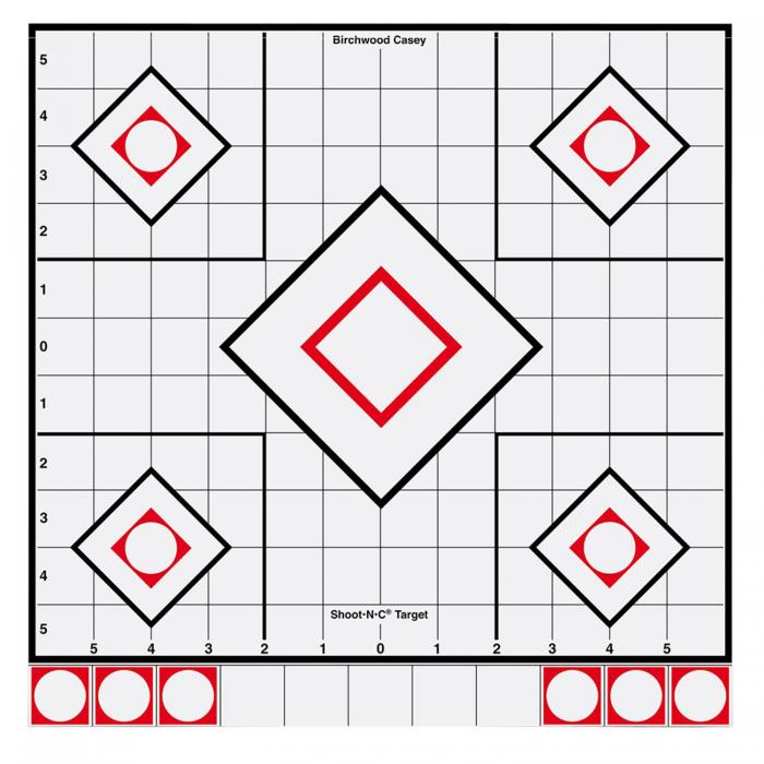 Birchwood Casey 34219 Shoot-n-c Sight-in Target