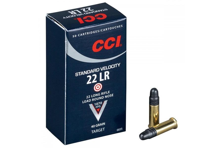 CCI 22lr Standard Velocity Lead Round