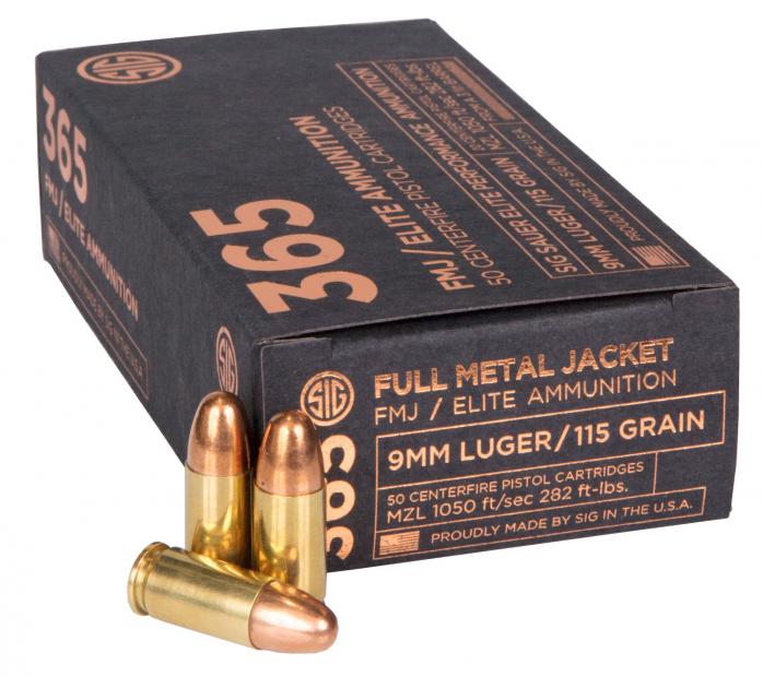 Sig Cart Ball 9mm 115gr