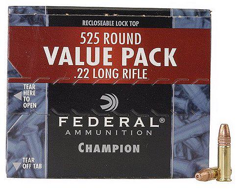 Federal Standard 22 LR Copper-plated Hollow