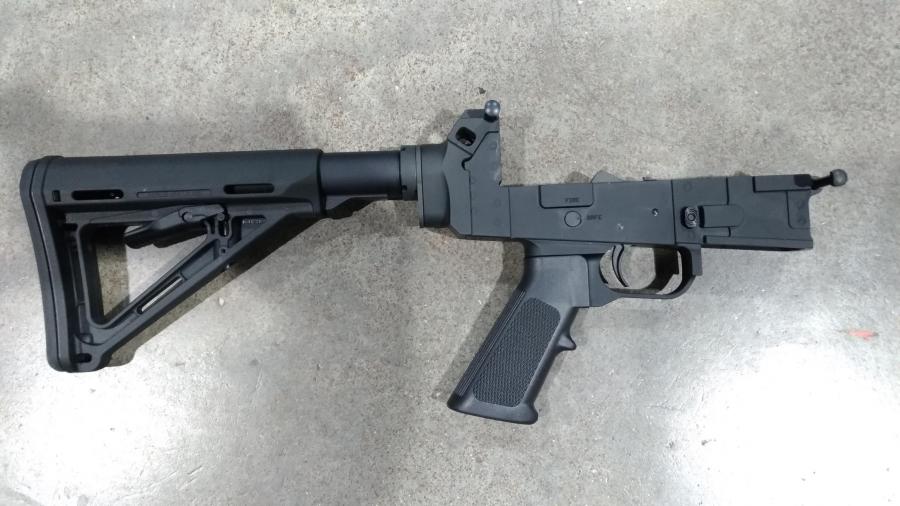 Ar180b Complete Lower With Magpul Furniture
