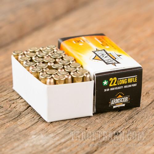 Armscor Rimfire Ammunition 50-pack