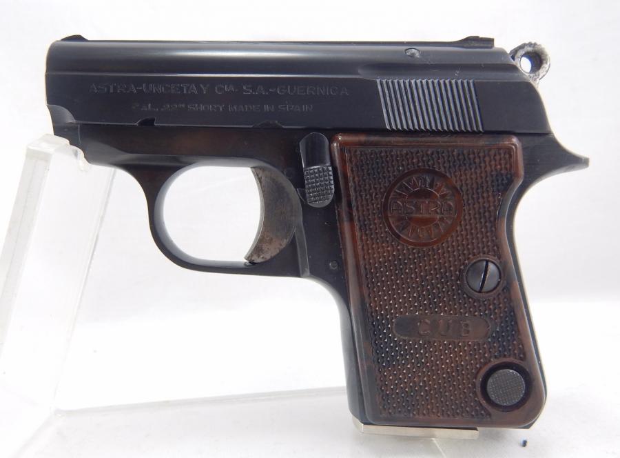 Astra-unceta Cub .22 Short 2.25" 6rd