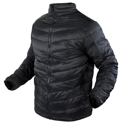 Zephyr Lightweight Down Jacket Black Med