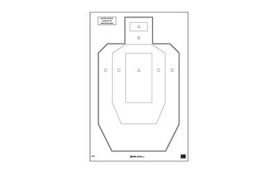 Action Tgt Uspsa Paper 100pk