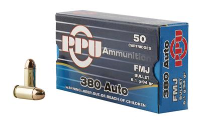 Ppu 380acp 94gr Fmj