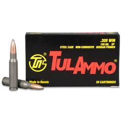 Tula 308win 165gr Sp 20/500