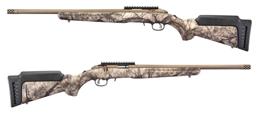 Ruger American 17hmr 18" Camo 9rd