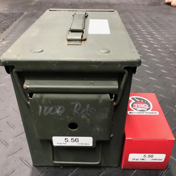 1000rd 55gr 5.56