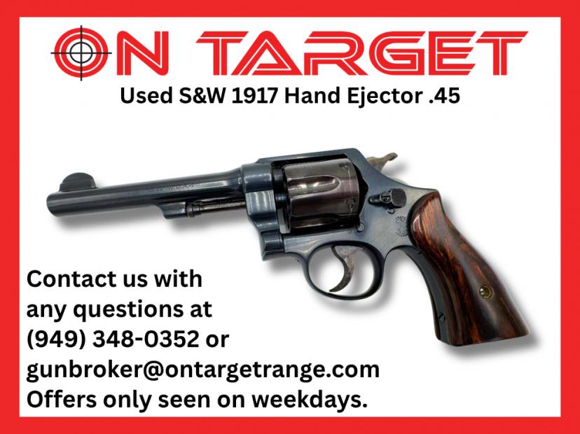 Used S&W 1917 Hand Ejector .45-img-0
