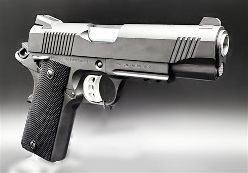 Tisas 10100120 1911 Carry 45 Acp 101 425 Black Cold Hammer Forged