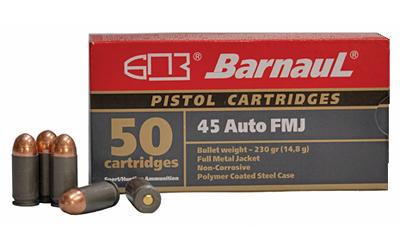 Barnaul 45auto 230gr Fmj230 50/500
