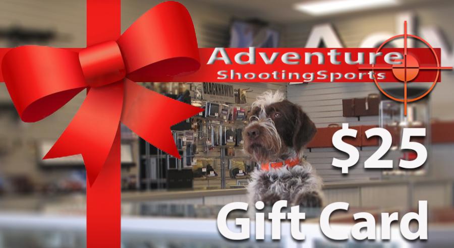 $25 Adventure Outdoor Gift Card