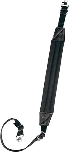 Bulldog Black Deluxe Padded 1"