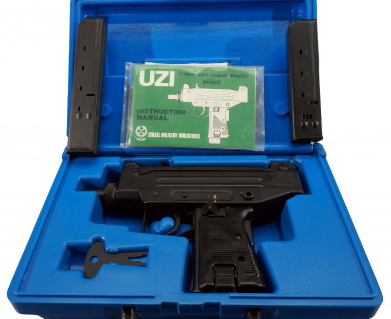 IMI Uzi Pistol 9mm – Unfired – NIB – Complete Factory Kit – Action Arms-img-1