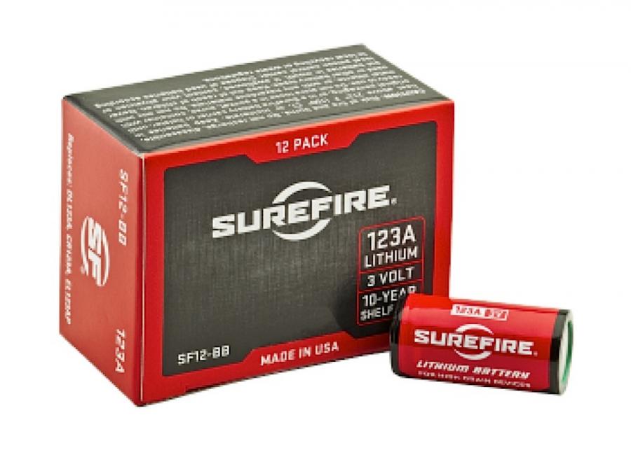 Surefire 123a 3V Quantity 12