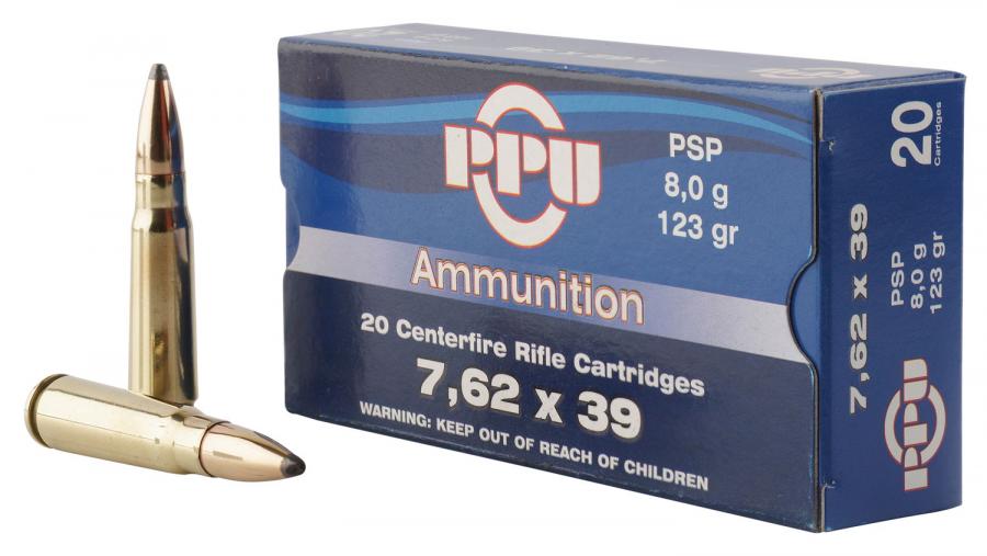 PPU Pp375s Metric Rifle 7.62x39mm 123