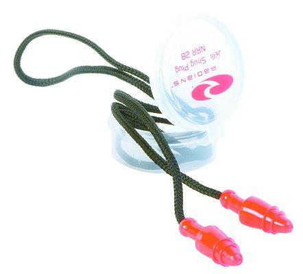 Radians Snug Plugs Earplugs Red/black