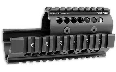 Midwest Ak47/74 Quad Rail Blk