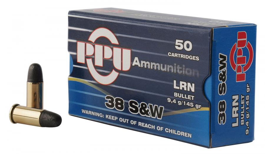 PPU Pph38sw Handgun 38 Smith &