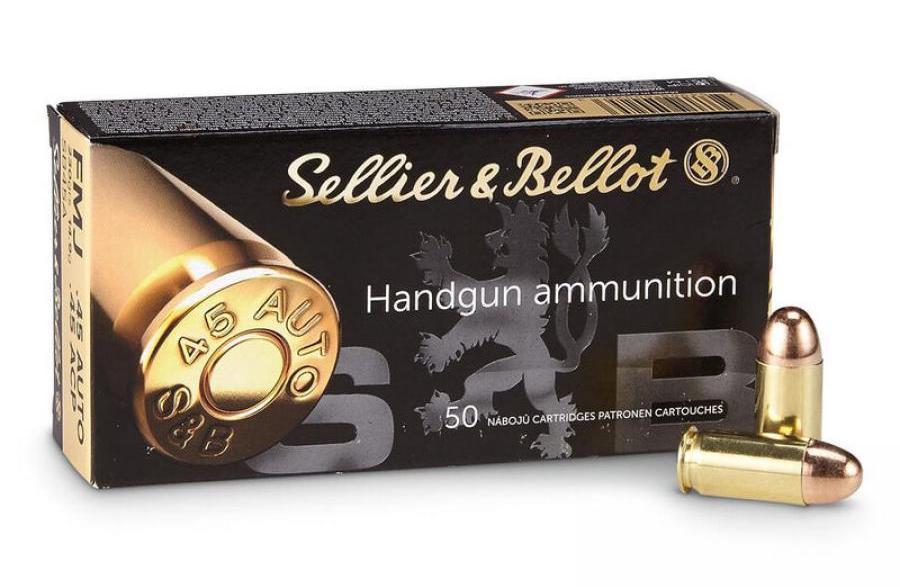 Sellier & Bellot 45acp FMJ 230gr