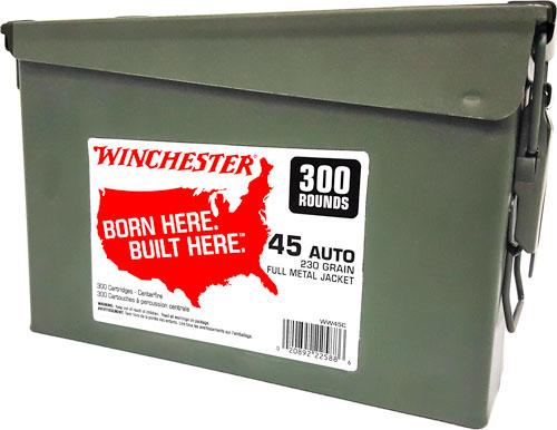 Win Ammo .45acp (case Of 2)