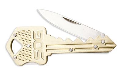 SOG Key Knife Brass