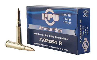 Ppu 7.62x54r 182gr Fmj