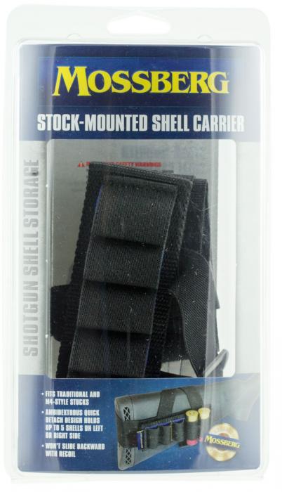 Mossberg Msbrg007blk Mossberg Buttstock Shell Carrier