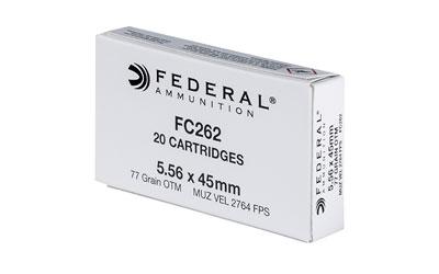 Federal Fc262 556nato 77gr Smk 20rd