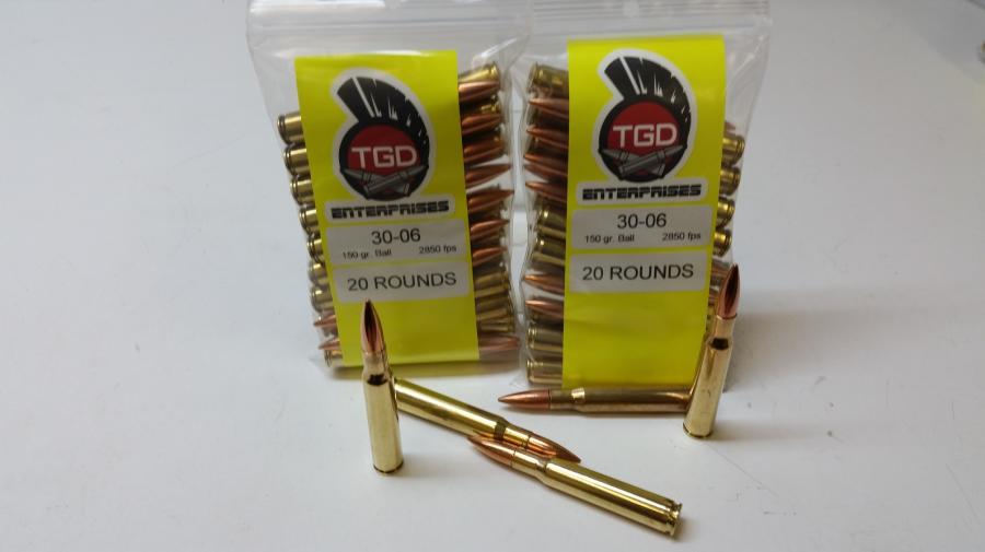 TGD 30-06 150 GR Ball 20