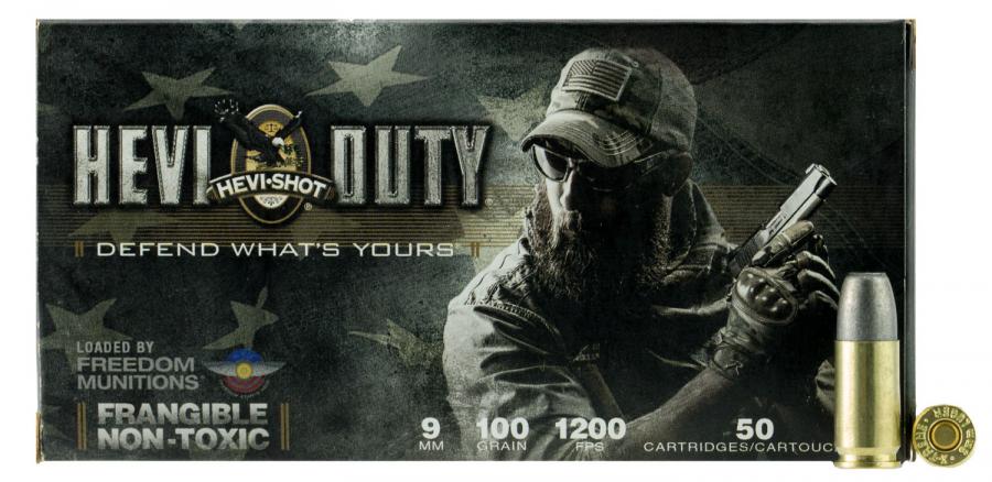 Hevishot 99009 Hevi-duty 9mm Luger 100