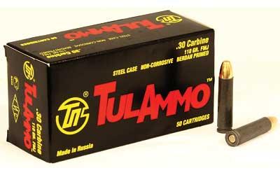 Tulammo 30carb 110gr Fmj Nc 50/1000