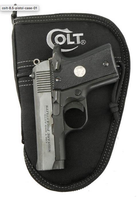 Drago Colt 8.5" Pistol Case Black