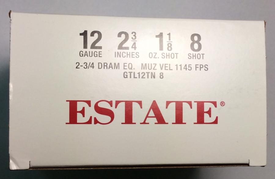 Estate 12ga 2.75" 1 1/8 oz
