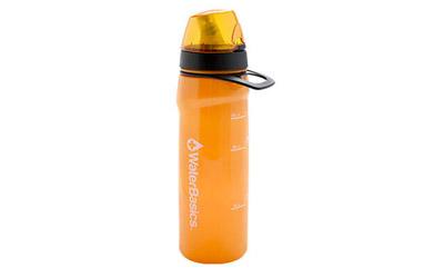 Aquam Waterbasics Filter Bottle Red