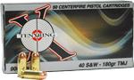 Ten X Ring Ammo .40sw 180gr.