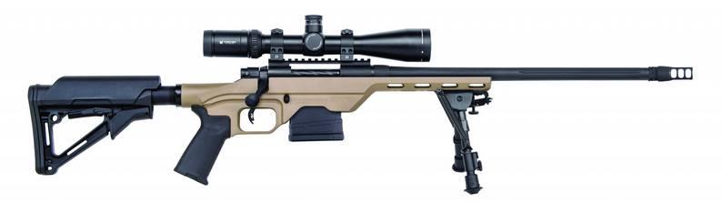 Mvp Lc 7.62 Bl/tan 18.5" Pkg