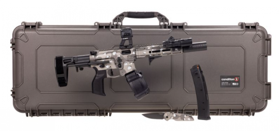 Daniel Defense Slate Spectre PCC 9mm suppressed package. You've seen the builds. You've dreamt of the ultimate PCC rig. Now, Daniel Defense delivers: the Slate Spectre. We've taken guesswork out of the equation, combining the most sought-after components 