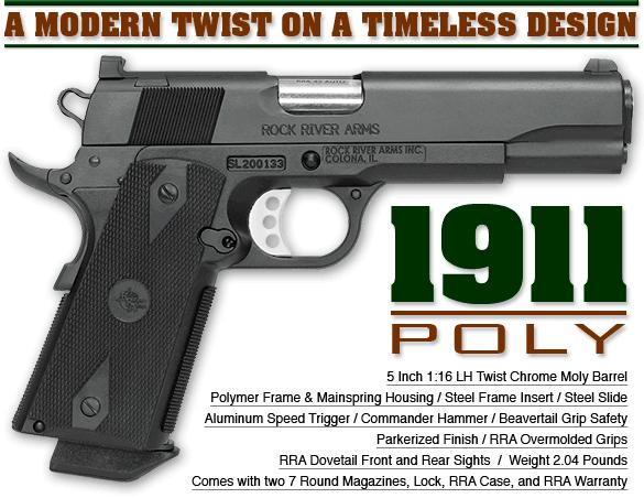 RRA 1911 Poly Pistol 5" 45acp