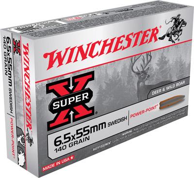 Winchester Ammo Super X 6.5mmx55mm Soft