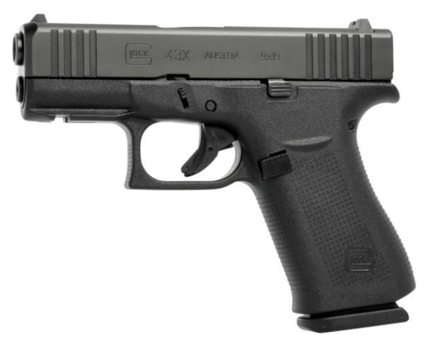 Glock 43x 9mm 10rd X2 341 Barrel Glock Marksman Barrel Black