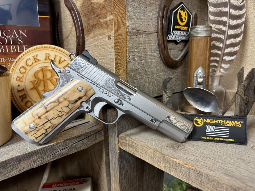 NIGHTHAWK VIP GOV .45 ACP SILVER -img-1