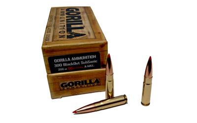 Gorilla 300blk 208gr Amax 20/200
