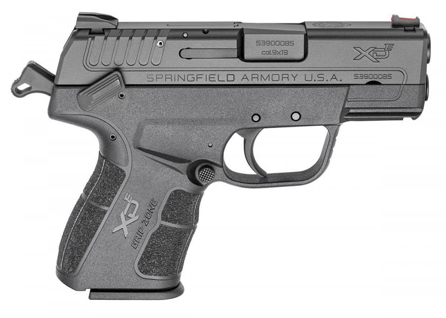 Sprgfld XDE 9mm 3.3" Blk 9rd