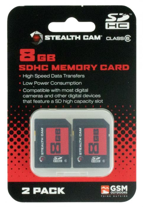 Stealth Cam Stc2sd8gb SD Memory Card
