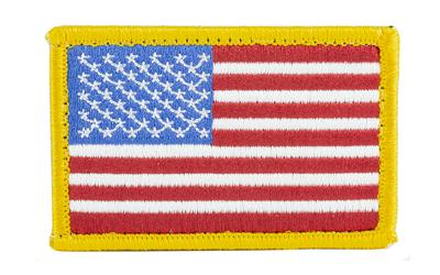 Bh Patch American Flag W/h&l R/w/b